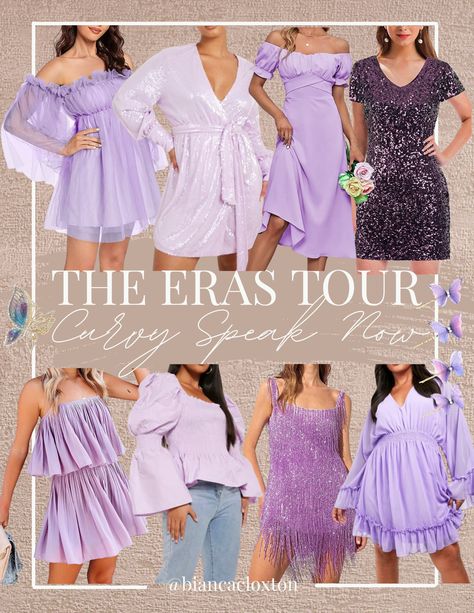 The Eras Tour, Taylor Swift, Speak Now, Purple Dress, Sequins, Concert Outfit, Outfit Idea, Swiftie Enchanted Taylor Swift Outfit Ideas, Taylor Swift Outfits Concert Plus Size, Taylor Swift Concert Outfit Purple, Taylor Speak Now Outfits, Purple Dress Eras Tour, Taylor Swift Concert Outfit Ideas Plus Size, Eras Tour Outfit Ideas Plus Size, Plus Size Eras Tour Outfit Ideas, Taylor Swift Eras Tour Outfits Plus Size