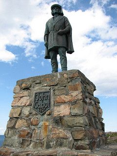 John Cabot Statue in Bonavista, Newfoundland | by troytempleman John Cabot Explorer, Bonavista Newfoundland, St Johns Newfoundland, Canada Newfoundland, John Cabot, Henry Vii, Atlantic Canada, Canadian History, O Canada