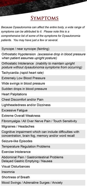 Mik's Hidden Hearts Alliance - Dysautonomia Symptoms #POTS Dysautonomia Tattoo Pots, Supplements For Pots, Pots Flare Up Symptoms, Pots Symptoms Checklist, Exercise Intolerance, Dysautonomia Symptoms, Pots Symptoms, Neurocardiogenic Syncope, Hidden Hearts