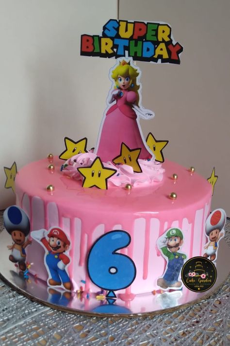 Peaches Cake, Peach Cake, Princesa Peach, Princess Cake, Kids Cake, Peaches, Toy Story, Cupcake Cakes, Cupcake