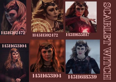 Witch Decals, Scarlet Witch, Scarlet, Witch