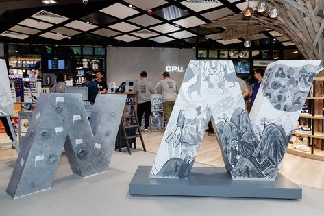 New Balance Grey Day Celebration Recap | HYPEBEAST New Balance Grey, New Balance Store, Environmental Graphics, Window Stickers, What Happened, New Balance, Celebrities, Grey