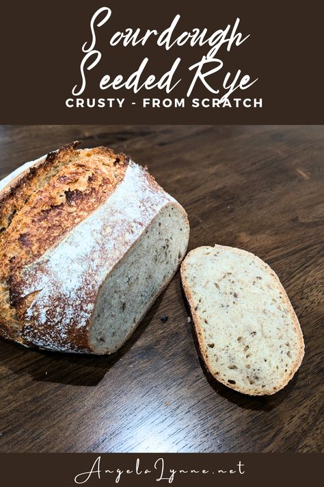 Seeded Rye Sourdough Bread Seeded Rye Bread Recipe, Rye Sourdough Bread Recipe, Light Rye Bread Recipe, Recipe For Sourdough Bread, Sourdough Rye Bread Recipe, Rye Recipes, Rye Sourdough Bread, Rye Bread Recipe, Sourdough Rye Bread