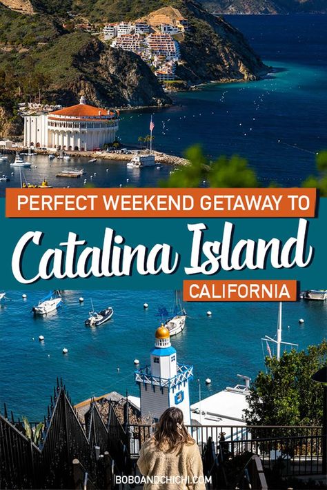 how to spend a perfect weekend in Catalina Island on your next California vacation Catalina California, Things To Do In California, Catalina Island California, California Travel Guide, California Trip, Travel California, California Vacation, Catalina Island, Los Angeles Usa