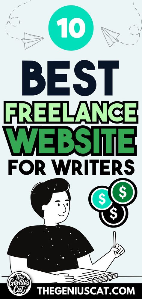 Best Freelance Websites For Writers Websites For Writers, Freelance Writer Website, Writer Website, Freelance Website, Writing Websites, Freelance Jobs, Freelancer Website, Study Smarter, Community Helpers