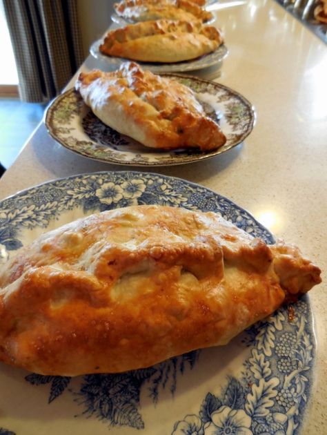 Cornish Pie, Homemade Pasties, Cornish Pastry, Cornish Pasty, Pasties Recipes, British Cooking, Hp Sauce, British Recipes, Known And Loved