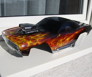 This is how to apply the True fire painting technique to rc car bodies. Rc Cars For Sale, Rc Cars Diy, Radio Control Diy, Rc Cars Traxxas, Paint Patterns, Rc Car Bodies, Hobby Desk, Car Paint Jobs, Radio Controlled Boats