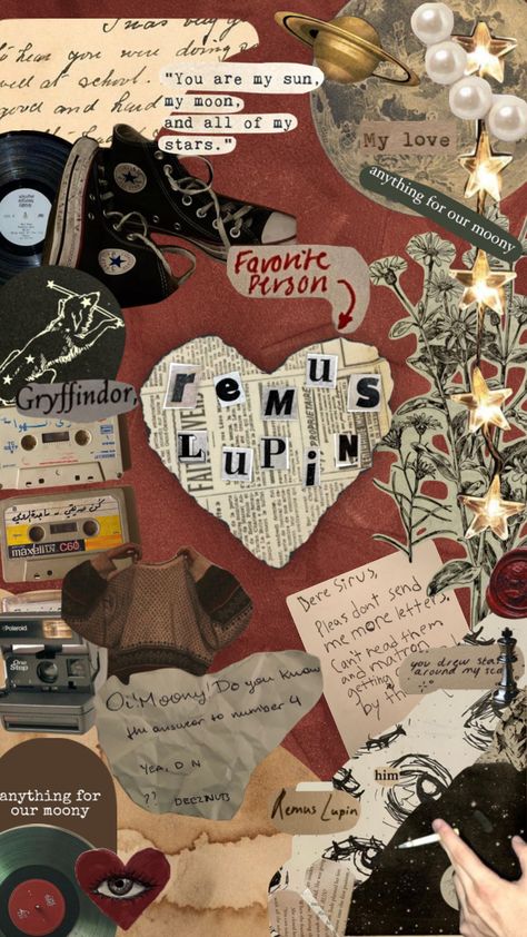 Remus Lupin Collage Wallpaper, Remus Lupin Background, Wolfstar Aesthetic Wallpaper, Marauder Wallpaper, Remus Lupin Aesthetic Wallpaper, Marauders Wallpaper Aesthetic, Gryffindor Aesthetic Wallpaper, Remus Lupin Wallpaper, Marauders Wallpaper