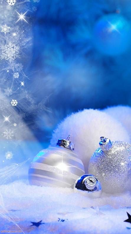 Christmas Ringtones and Wallpapers - Free by ZEDGE™ Christmas Wallpapers, White Christmas, Wallpapers, Christmas Ornaments, Christmas, Silver, Blue, White