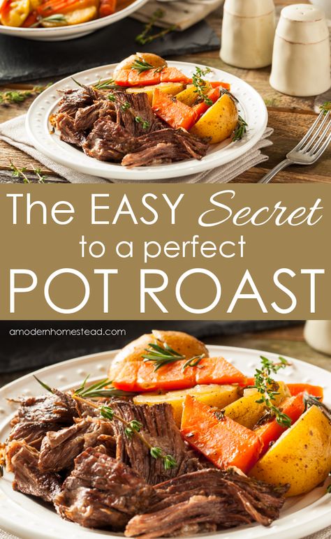 Delicious Pot Roast, Slow Cooker Pot Roast Recipes, Perfect Pot Roast, Easy Pot Roast, Best Pot Roast, Slow Cooker Roast, Crockpot Roast, Pot Roast Slow Cooker, Roast Recipe