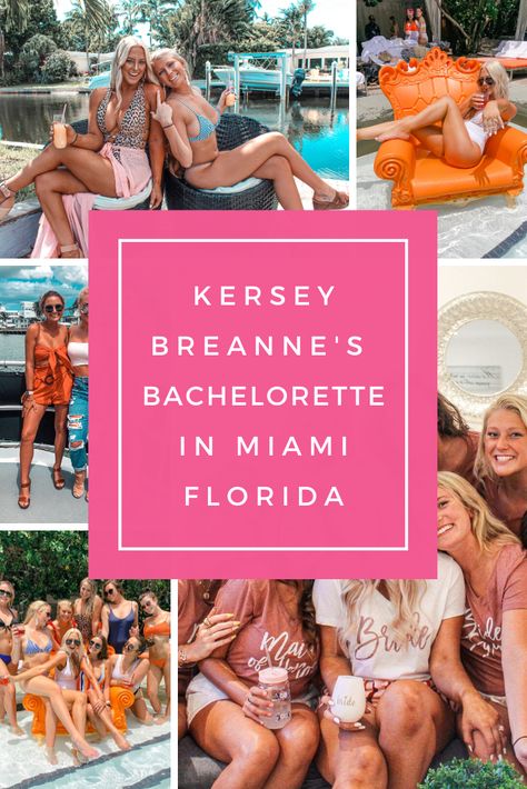 Bachelorette Miami, Miami Outfits Night, Classy Bachelorette Party, Miami Bachelorette, Weekend In Miami, Miami Bachelorette Party, Bachelorette Party Itinerary, Bachelorette Planning, Miami Outfits