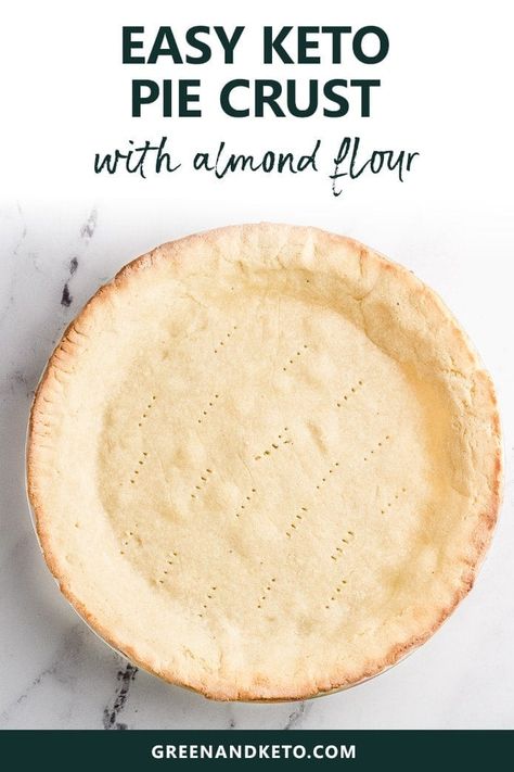 Low Carb Pie Crust Recipe, Keto Pie Crust, Coconut Pie Crust, Coconut Flour Pie Crust, Keto Pies, Make Pie Crust, Almond Flour Pie Crust, Low Carb Pie Crust, Keto Pie