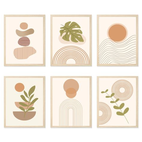 PRICES MAY VARY. 🌱Unframed Boho Posters: There are 6pcs 8x10 Inch Boho Wall Art room decors come unframed. You can buy the frames or DIY your hanging method as you like. 🌱Abstract Aesthetic Wall Decor: Orange Boho pictures and abstract styles is suitable for living room bedroom bathroom dining room, office, hotel, restaurant, or any other occasion. 🌱Minimalist Boho Art Quality: Boho home decor is printed on canvas, minimalist wall art prints are water and dustproof. 🌱Meaningful Gift : Abstra Boho Minimalist Bathroom Art, Boho Bedroom Painting, Boho Pictures, Modern Boho Wall Decor, Boho Posters, Boho Wall Art Set, Artwork Living Room, Posters Modern, Fun Vibes