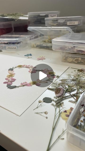 Ashley 🌼 Preserved Pressed Flower Artist on Instagram: "Here in my studio with this song cranked creating all the heart cards on a winter day 🥰. #seasonforlove 

Taking this downtime time to test out new products and ideas…I haven’t dove into spring collection planning yet but ideas are flowing…the creative flow is often slow, but it always seems to get accomplished ☺️. 

One of my most requested items at markets is cards with real flowers… and while these are a labour of love, the fact they double as a gift that can be framed and enjoyed much longer makes them worth it 💙

#cardsandflowers #pressedflowervalentines #flowersandhearts #lovecards #handmadegreetingcards" Flower Artists, Heart Cards, Pressed Flower, Artist On Instagram, Labour, Winter Day, Love Cards, Flower Cards, Real Flowers