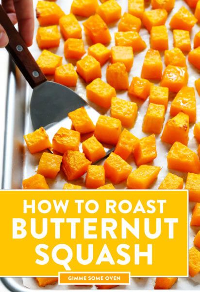 Butternut Squash Recipes Easy, Roasted Butternut Squash Cubes, Oven Roasted Butternut Squash, Butternut Squash Recipes Roasted, Healthy Breakfast Bowl, Butternut Squash Cubes, Baked Butternut Squash, Cut Butternut Squash, Squash Pasta