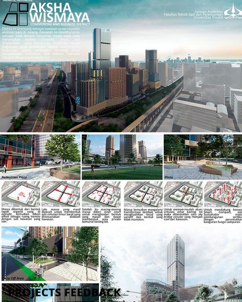 Transit Oriented Development, Central Building, Central Business District, Business District, World View, Master Plan, Urban Planning, City Center, Urban Design