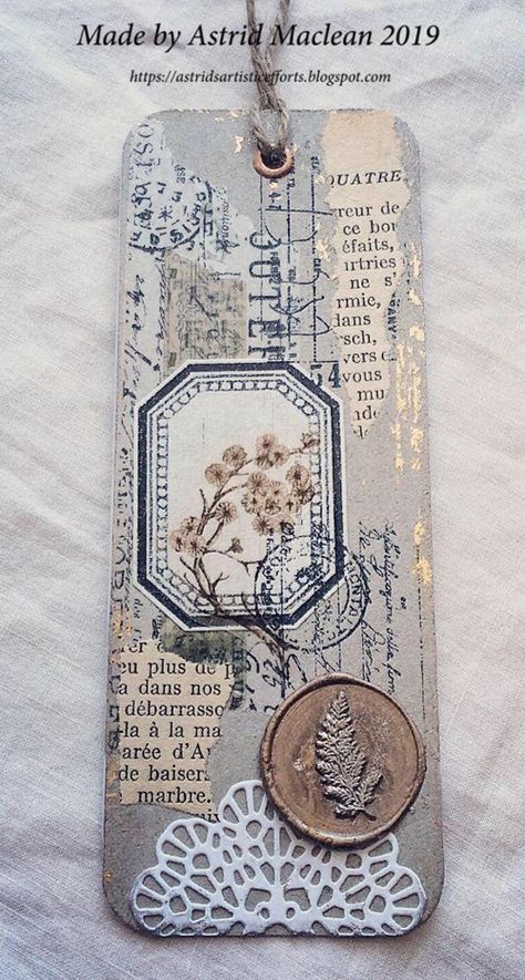 Astrid's Artistic Efforts: A planner page and some bookmarks and the kindness of strangers Diy Vintage Bookmarks, Junk Journal Bookmark, Vintage Bookmarks Handmade, Scrapbook Bookmarks, Bookmark Scrapbooking, Bookmarks Vintage, Kindness Of Strangers, Vintage Bookmarks, Journal Tags