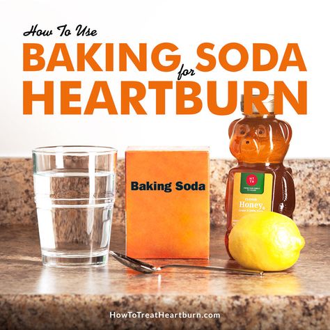 How To Use Baking Soda For Heartburn Relief With Recipes - How to Treat Heartburn Baking Soda And Honey, Gerd Muller, Acid Reflux Relief, Heart Burn, Stop Acid Reflux, Reflux Diet, Heart Burn Remedy, Acid Reflux Diet, Reflux Symptoms