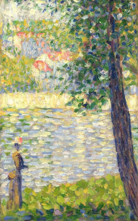 Walk Print, Seurat Paintings, George Seurat, Post Impressionism Art, Istoria Artei, Georges Seurat, Morning Walk, Post Impressionism, Impressionism Art