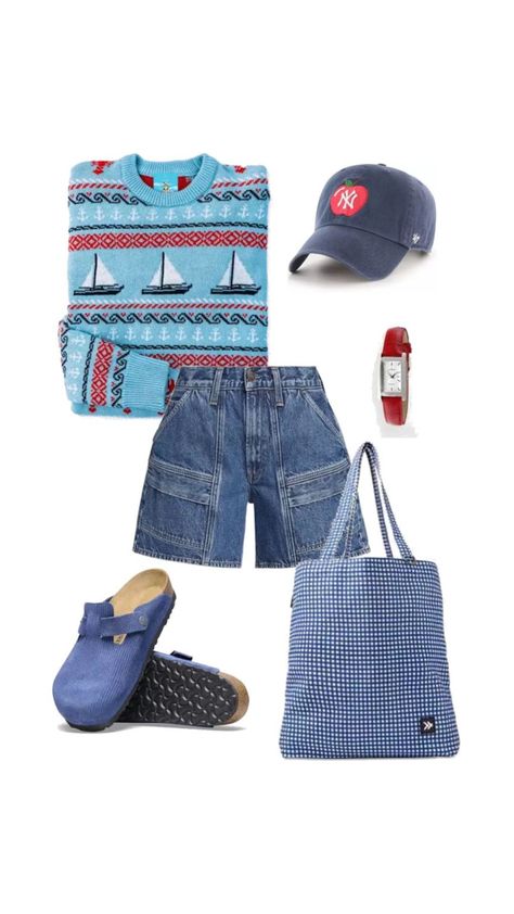 Preppy Summer Outfit, New England Summer, Cool Girl Aesthetic, College Clothes, England Summer, Preppy Summer Outfits, Chill Outfits, Preppy Summer, Birkenstock Boston