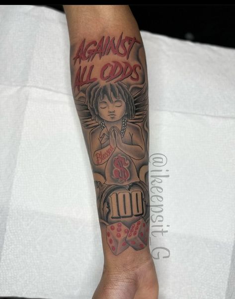 Elliot Cadeau Tattoo, Name Forearm Tattoo Men, Quarter Sleeve Tattoo Men, No Risk No Reward Tattoo, Half Sleeve Tattoos For Guys Forearm, Outer Forearm Tattoo Men Half Sleeves, Chosen 1 Tattoo, Against All Odds Tattoo, Forearm Tattoo Men Sleeve Unique