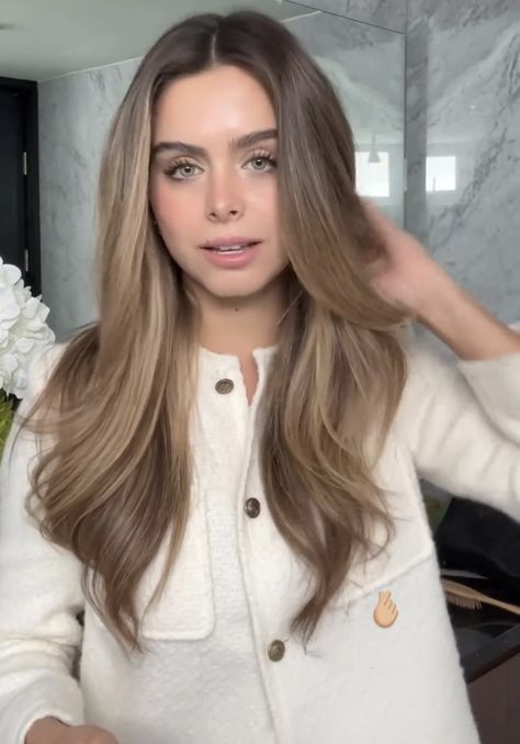 Hazelnut Blonde Hair, Hazelnut Blonde, Lighter Brown Hair Color, Lighter Brown Hair, Hair Nutrition, Hair Appointment, Good Hair Day, Hair Tutorials, Hair Colour