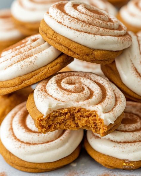 Pumpkin Cake Cookies, Pecan Cream Pie Recipe, Pumpkin Cake Mix Cookies, Peach Crumble Bars, Pumpkin Cake Mix, Pumpkin Pie Cookies, Pumpkin Oatmeal Cookies, Butter Pecan Cookies, Pumpkin Chocolate Chip Bread