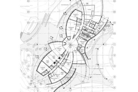 VanDusen Visitor Centre Bubble Diagram Architecture, Biomimicry Architecture, Clubhouse Design, Architecture Drawing Presentation, Architecture Design Process, Concept Models Architecture, Architecture Presentation Board, Architectural Engineering, Tadao Ando