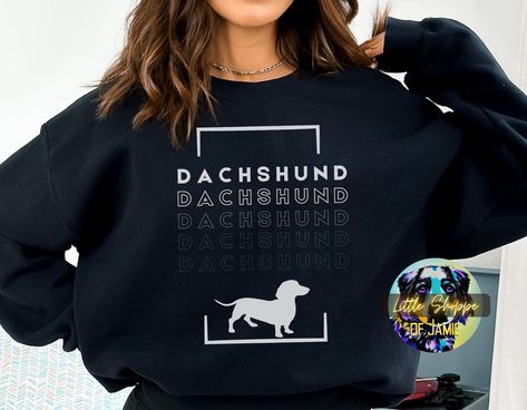 Excited to share the latest addition to my #etsy shop: Dachshund sweatshirt wiener dog shirt Dachshund gifts Wiener dog sweater Dachshund shirt dog lover gift Dachshund unisex sweatshirt dog gift https://etsy.me/3ZSjVmH #dachshund #weinerdogs #dogs #sweatshirt Dachshund Shirt Ideas, Geometric Design Pattern, Ombre Pattern, Dachshund Shirt, Dachshund Gifts, Geometric Pattern Design, Dog Silhouette, Wiener Dog, Dog Gift