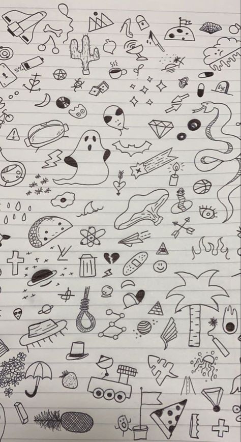 Doodles Y2k, Y2k Doodles, Tiny Drawings, Doodle For Beginners, Y2k Drawings, Small Doodle, Hand Doodles, Cute Easy Doodles, Iphone Wallpaper Classy