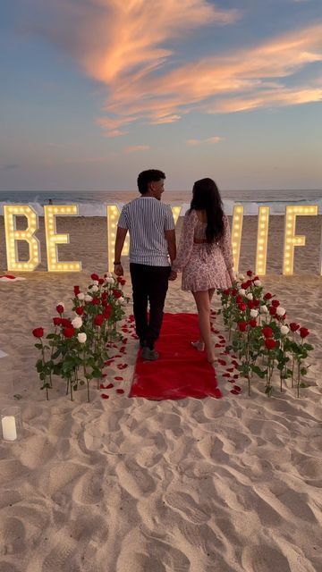 Will U Marry Me Proposals, Be My Wife Proposal, Will You Marry Me, Wedding Proposal Ideas Engagement, Cute Engagement Photos, Wedding Proposals, Marquee Letters, Indian Bridal Fashion, Proposal Engagement