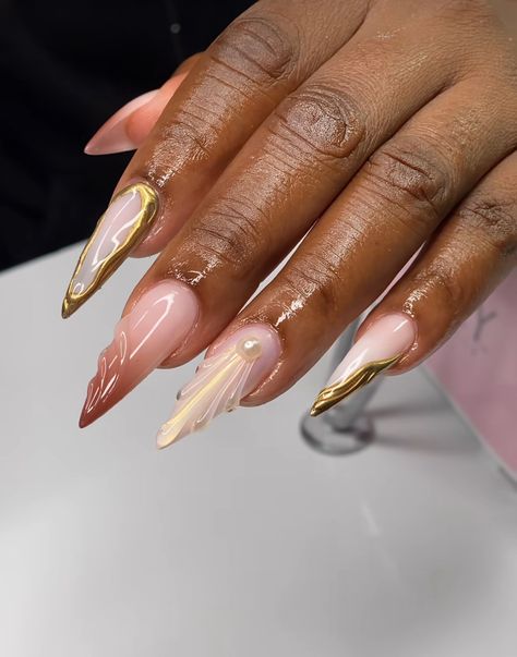 Long Stiletto Nails Design Classy, Cherub Nails, Greek Goddess Nails, Recipe Breakfast Casserole, Baroque Nails, Winter Outfits Red, Jewelry Latina, Dresses Coquette, 90s Rap Aesthetic