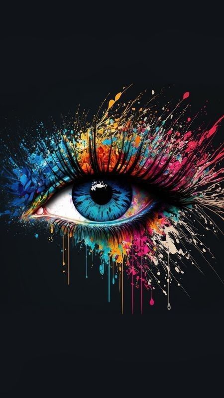 Multi Colored Eyes, Wallpaper Seni, Eyeball Art, Eyes Artwork, Soyut Sanat Tabloları, Art Gallery Wallpaper, Arte Pop, Eye Art, An Eye