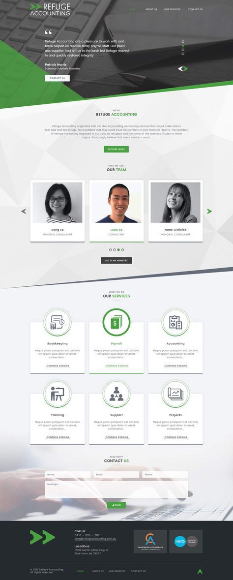 Accountant Website, Finance Website Design, Contact Us Page Design, Finance Website, Website Concept, Accounting Firm, Web Mockup, Web Portfolio, Modern Website Design