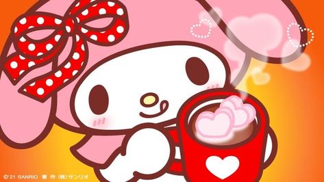 My Melody Winter, Sanrio Icons, My Melody Wallpaper, Kawaii Things, Sanrio Wallpaper, Hello Kitty Items, Cute Wallpaper Backgrounds, Hello Kitty Wallpaper, Sanrio Characters