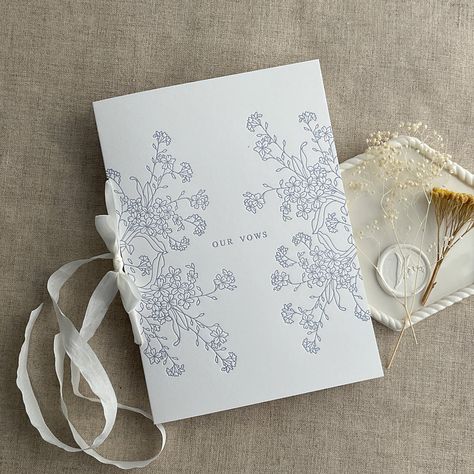 Vows Booklet, Wedding Book Cover, Vow Books Wedding, Vow Books, Graphic Wedding Invitations, Vow Booklet, Wedding Vow Books, Madison Wedding, Wedding Money