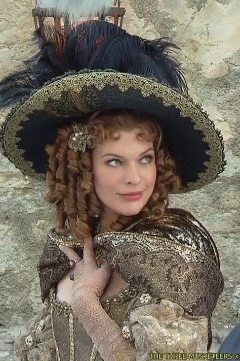 WCW: Milady de Winter | Frock Flicks 1700 Hats, Nell Gwynn, The Three Musketeers 2011, Mila Jovovich, Milady De Winter, Movie Outfit, Winter Costume, Film Costumes, 3 Musketeers