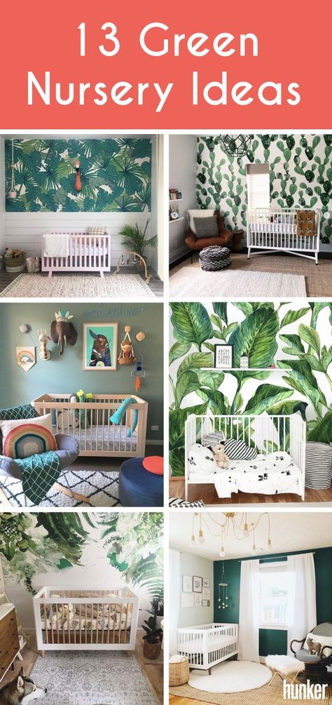 Green And Grey Nursery, Green Nursery Girl, Green Nursery Ideas, Nautical Bedding Sets, Red Wall Decor, Nautical Bedding, Navy Nursery, Nursery Girl, Split Pea Soup