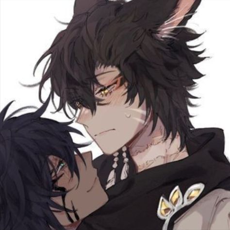 author; idk pls tell m e ★ ?  ; #matching ; #pfp ; #boyxboy ; #bxb ; #icon Pfp Matching Ideas, Bunny And Wolf Matching Pfp, Femboy X Emo Boy Matching Pfp, Matching Pfp Male And Male, Puppy Boy Matching Pfp, Femboy Matching Profile Pictures Pfp, Matching Pfp Couple Male X Male, Catboy Matching Pfp, Discord Matching Pfp Boyxboy