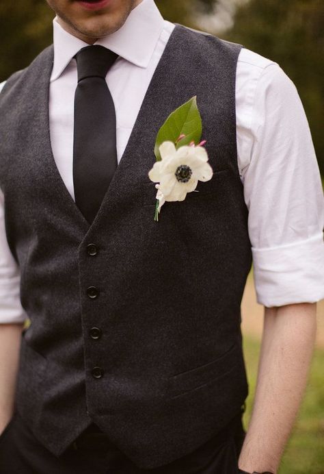 Grey Vest Groomsmen, Groomsmen Vest Only, White Vest Outfit, Groom Attire Black, Groomsmen Vest, Groom Vest, Groom Suit Black, Casual Groom Attire, All Black Suit