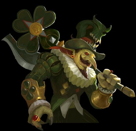 Little leprechaun by wang jianxi Amazing Digital Art, Beast Creature, Fantasy Races, Dungeons And Dragons Characters, Dungeons And Dragons Homebrew, Monster Design, Fantasy Concept Art, Fantasy Rpg, Creature Concept