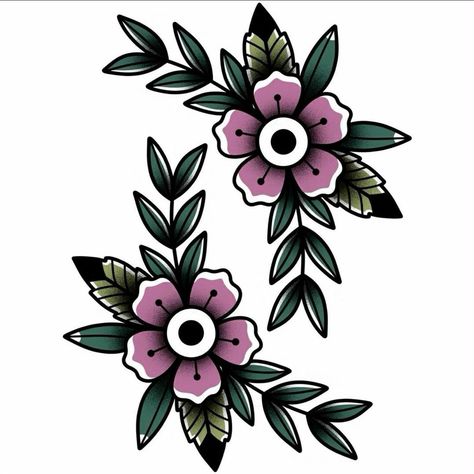 #tattoo #tattoos #inked #tattooart #tattooed #tattooideas #tattoodesign #tattooinspiration #tattoosleeve #tattooflash #inkedgirls #tattooedwomen  #InkLaughs  #TattooFails Traditional Tattoo Flowers Black, Black Flowers Tattoo, Lion Art Tattoo, Traditional Tattoo Flowers, Traditional Tattoo Designs, Traditional Style Tattoo, Tattoo Flowers, Tattoo Traditional, Plant Tattoo