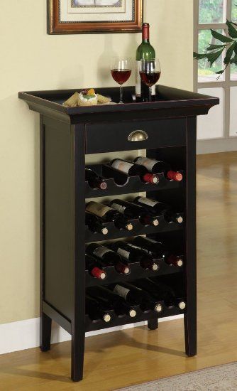 Wine Cabinet Ideas, Small Wine Racks, Modern Wine Rack, Wine Storage Cabinets, Bar In Casa, Table Top Wine Rack, Powell Furniture, Wine Rack Cabinet, Wall Mounted Wine Rack