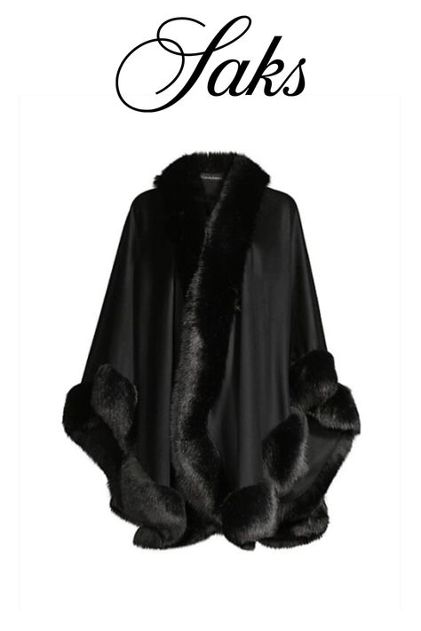 Cashmere Cape, Fox Fur Jacket, Cashmere Color, Cashmere Shawl, Cape Sleeves, Fox Fur Coat, Fox Fur, Shawl Collar, Fur Jacket