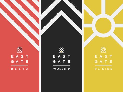 Church Logo Inspiration, Gate Logo, Church Logo Design, Church Branding, Property Logo, Modern Church, Church Graphics, Church Logo, Flag Logo