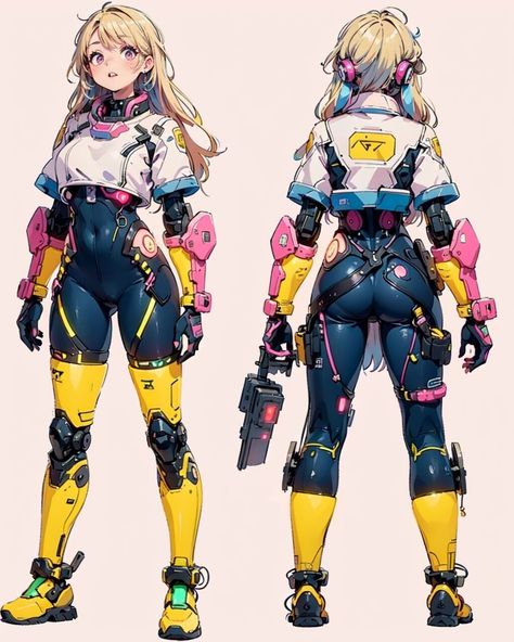 ArtStation - 249 Galactic Space Crew Beauties in 4K - Design Reference Art V1 in shop! Anime Sci Fi Character Design, Best Character Design, Scifi Character Design, Space Woman, Space Girl Art, Space Armor, Space Girls, Robot Design Sketch, Sci Fi Character Design