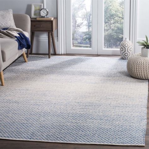 Safavieh Montauk Vaughn Woven Area Rug or Runner Coastal Area Rugs, Beach Office, Casual Decor, Indoor Outdoor Furniture, Cotton Area Rug, Ivory Area Rug, Geometric Area Rug, Flat Weave Rug, Cotton Rug