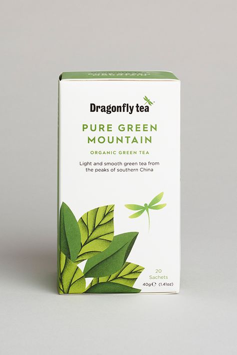 Tea Packet Design, Green Tea Packaging Design, Green Packaging Design, Herb Packaging, Green Tea Packaging, Tea Packing Design, Tea Core, Matcha Design, Tea Box Design