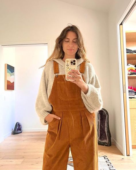 Corduroy Overalls Outfit, Witchy Style, Overalls Outfit, Corduroy Overalls, Christy Dawn, Witchy Fashion, Skirt Socks, Overalls Women, Blouse Outfit