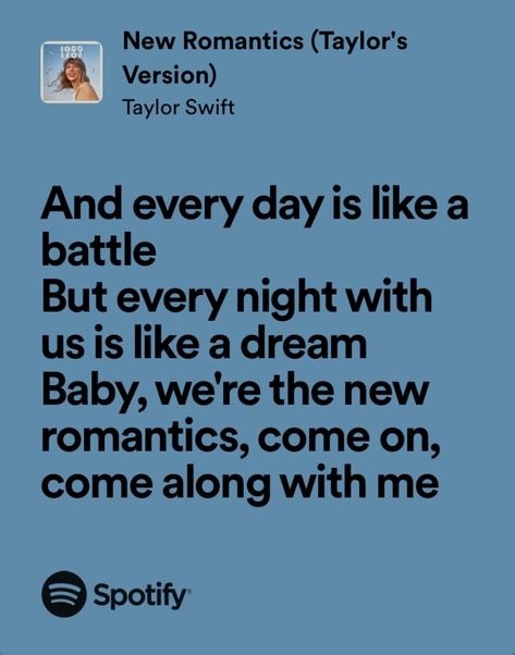 Taylor Swift New Romantics Lyrics, New Romantics Aesthetic Taylor Swift, New Romantics Lyrics, Taylor Swift New Romantics, Bibble Barbie Cute, Bibble Barbie, New Romantic Songs, Powerful Lyrics, New Romance Books